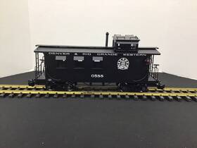 82101 Aristo-craft G Gauge - Drgw/rio Denver And Rio Grande Western Caboose