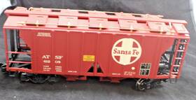 Art-41205 Aristocraft 022081412084 Aristo Craft Trains G Scale 2-bay Covered Hopper Car Santa Fe With Box