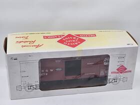 Art-86001 Aristocraft 022081860014 Aristo Craft Wood Box Car #1 Gauge Polks Model 1 24 Rr# 3272 Nib Rio