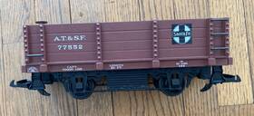 77552 Aristocraft 40099 G Scale 20 Foot Gondola Santa Fe Atsf