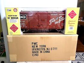 45198 Aristocraft Aristo Craft G Art Ship It On The Frisco 40ft Boxcar New In Box With Shipper