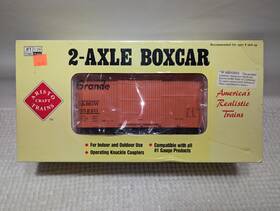 Art-46062-b Aristocraft Aristo-craft Art-40311 G / 1 Gauge Steel Box-car Denver And Rio Grande Ln/ob