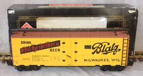 Art-46206 Aristocraft Aristo Craft Blatz Milwaukee Beer Box Car / Reefer G Scale
