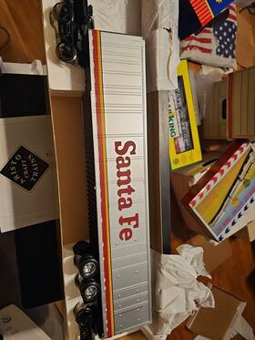 Art-46805 Aristocraft Art-86010 Aristo Craft Trains Santa Fe Roadrailer With Couplemate Atsf