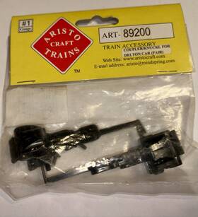 Aristocraft Art-89200 Aristro Craft P/n Pair Of Knuckle Couplers For Delton Cars New