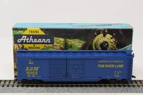 10102 Athearn Ho Blue Box 1321 50ft Dbl Door Car Dixie Line L&n Built