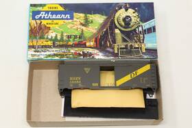 1014-3 Athearn Ho / Bev-bel 40ft Box Car Pennsylvania Inch Df Gaex 10483 Green Kit