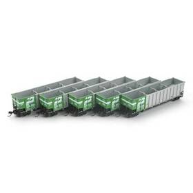 10451 Athearn N Bathtub Bethgon Coalporter - Burlington Northern #1 5 Pk