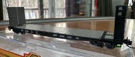 67138 Athearn 10877 N Scale Rtr #10877 53 Bulkhead Flat Car Northern Pacific #67138 Nib Ny