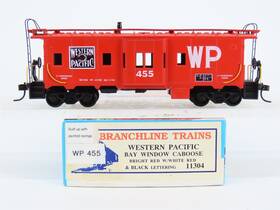 11304 Athearn Ho Scale Branchline Wp Western Pacific Bay Window Caboose #455