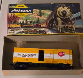 1151-1 Athearn Ho Timken Roller Freight 40ft Box Car - Rbx 88 1 87 Vintage