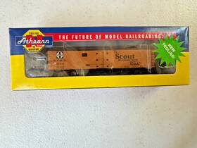 37291 Athearn 11561 #11561 N Scale 50ft Ice Bunker Reefer Car-atsf #37291 With Box-ln