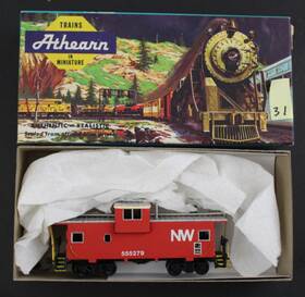 555279 Athearn 1251-1 Ho Scale Nw Norfolk And Western Wide-vision Caboose #555279 31