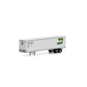 250155 Athearn 13833 N Bnz 45ft Fruehauf Z-van Trailer #250155
