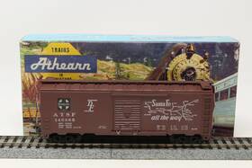145385 Athearn Ho Scale 40ft Sd Boxcar Santa Fe Chief West Map Atsf Built