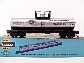 1553 Athearn Ho Exceptional Pro-built Dupont Chemical Tank Car Orig Box Low Ship