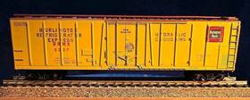 1632 Athearn Ho Scale Burlington 50 Ft Outside Braced Reefer Knuckle Couplers