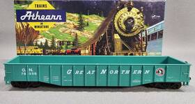 78956 Athearn 1643 Ho Scale Great Northern 50ft Open Gondola Car G.n.
