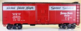 16520 Athearn Ho Scale Rtr 40ft Box Car Kadee Couplers Metal Wheels Nickel Plate Road