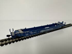 61519 Athearn 17206 N Scale - Gunderson 48ft Husky Stack Well Car Csx #