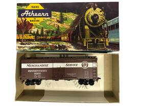 1734-5 Athearn Ho / Bev-bel 40ft Box Car Pennsylvania Merchandise Service Prr