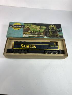 Sd45 Athearn 1762 Ho Blue Box Kit Fully Assembled For Santa Fe #1762 See Pictures Usd