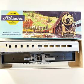 1791 Athearn Ho Scale Blue Box #1791 Sl Santa Fe Diner Car #265 Kit With