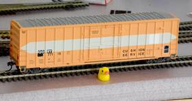 77115 Athearn 18686 Ho Quebec Gatineau Railway Fmc 5327 12ft Plug Door Box #77115