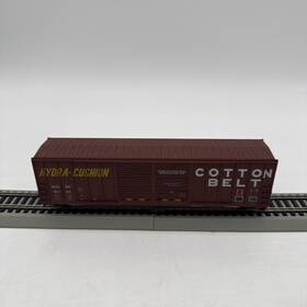 61798 Athearn #20370 Cotton Belt Hydra Cushion Ssw Box Freight Car 50ft Ho Scale