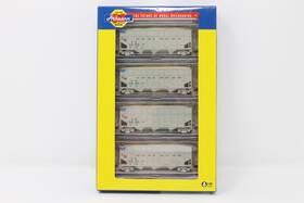22011 Athearn N Scale 40ft Wood Chip Hopper Set Norfolk Southern Ns 4-pack