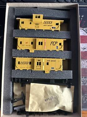 2308 Athearn Ho Special Edition Bay Window Cabooses Of Mexico 3 Pack Kit