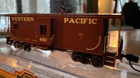23221 Athearn N Scale Rtr #23221 Bay Window Caboose Western Pacific #461 Nib Ny