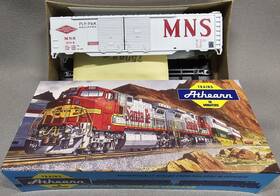 2382 Athearn Nos Bev-bel Ho Scale Mns 50ft Steel Double Door Box Car Kit 904