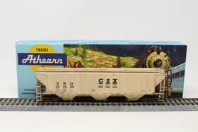 251608 Athearn Ho / Walthers 54ft Covered Hopper Csx Weathered Built