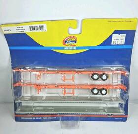 26592 Athearn Jb Hunt 53 Container Chassis Ho Orange New