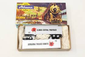 290431 Athearn Ho Blue Box 5153 40ft Piggyback Trailers Illinois Central Ic Ricz