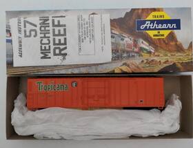 2905b Athearn Ho Scale 57ft Mechanical Reefer Tropicana # 1214 Kit