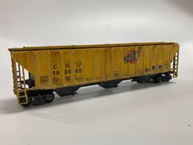 Athearn 2907f Ho Scale Cn&w 54ft Ps Covered Hopper Rtr