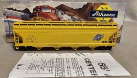 180167 Athearn 2907k Ho Scale Chicago North Western 55ft Center-flow Hopper Cnw