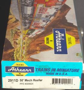 300626 Athearn 2911d Ho Pacific Fruit Express 50ft Mech. Reefer #300626 Original Scheme