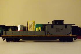 301187 Athearn Ho Scale Boston And Maine Gray Work Caboose