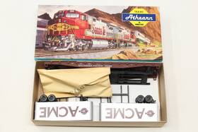 30262 Athearn Ho Blue Box 1408 50ft Flat Car With 2 Vans Southern Pacific Sp Kit