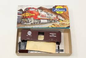 361513 Athearn Ho Blue Box 1210 40ft Car Norfolk And Western N&w Brown Kit