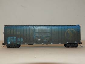 38274 Athearn Ho Scale Great Northern Box Car 50ft Weathered