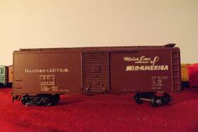 499308 Athearn Illinois Central Limited 50ft Double Door Box Car Ic 30130 Ho Scale 499308 Athearn Illinois Central Limited 50ft Double Door Box Car Ic 30130 Ho Scale