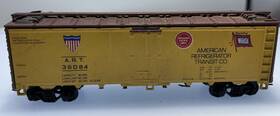 36084 Athearn 5029 Ho Scale Art American Refrigerator Transit 40ft Reefer Car Kit #36084