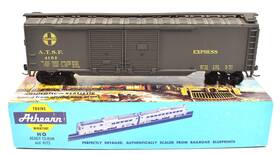 4151 Athearn 5034 Ho 50ft At&sf Express Double Door Box Car #4151 Fully Assembled With Kadee