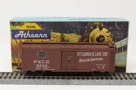 5290 Athearn Ho Blue Box 40ft Car Pittsburgh And Lake Erie P&le Brown Rtr