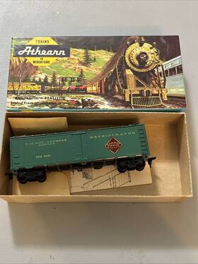 1609 Athearn 5335 #1609 Ho Scale Railway Express Agency 40ft Reefer Kit