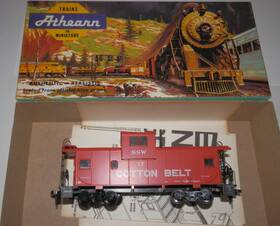 5363 Athearn Ho Scale Cotton Belt Ssw 17 Wide Vision Caboose #5363